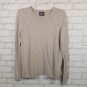 Leo & sage split back knit sweater size L